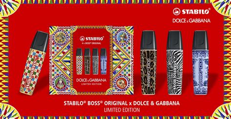 DOLCE&GABBANA X STABILO.